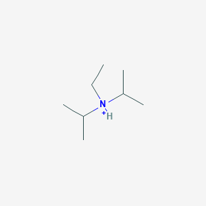 molecular formula C8H20N+ B8486102 Ethyl-di(propan-2-yl)azanium 