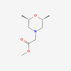 Methyl[(2R,6S)-2,6-dimethyl-4-morpholinyl]acetate