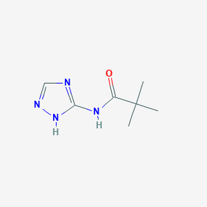 N-(1H-1,2,4-triazol-3-yl)pivalamide