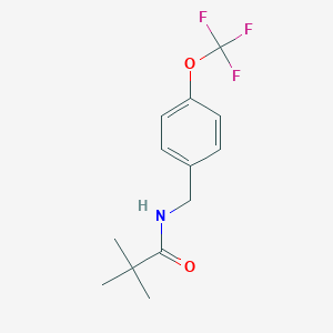 N-(4-Trifluoromethoxy-benzyl)-2,2-dimethyl-propionamide
