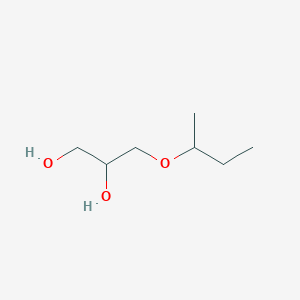 molecular formula C7H16O3 B8486462 3-Sec-butoxy-1,2-propanediol 