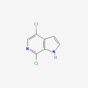 molecular formula C7H4Cl2N2 B8486479 4,7-dichloro-1H-pyrrolo[2,3-c]pyridine 
