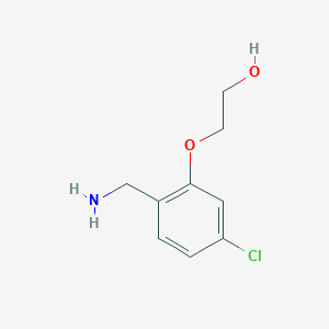 2-(2-Aminomethyl-5-chloro-phenoxy)-ethanol