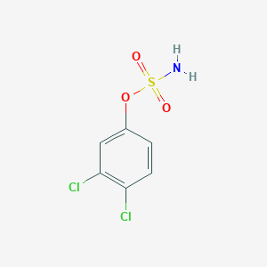 molecular formula C6H5Cl2NO3S B8486593 Sulfamic acid (3,4-dichlorophenyl)ester 