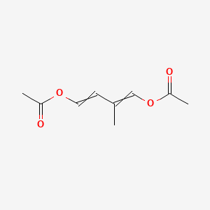 molecular formula C9H12O4 B8486605 2-Methyl-1,4-diacetoxy-buta-1,3-diene CAS No. 68963-18-8
