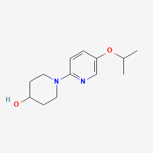 1-{5-[(Propan-2-yl)oxy]pyridin-2-yl}piperidin-4-ol