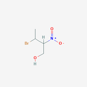 molecular formula C4H8BrNO3 B8486964 3-Bromo-2-nitrobutan-1-ol CAS No. 63186-91-4