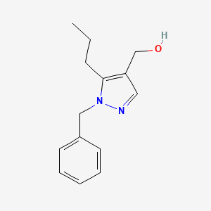 (1-benzyl-5-propyl-1H-pyrazol-4-yl)methanol