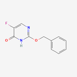 2-Benzyloxy-5-fluoropyrimidin-4-one