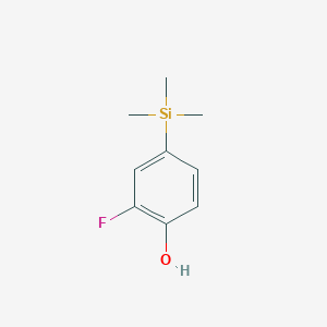 2-Fluoro-4-trimethylsilanyl-phenol
