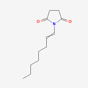 B8487069 1-(Oct-1-EN-1-YL)pyrrolidine-2,5-dione CAS No. 919082-97-6