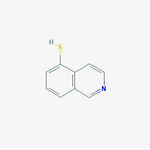 molecular formula C9H7NS B8487070 5-Isoquinolinethiol 