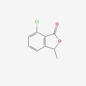 molecular formula C9H7ClO2 B8487072 7-Chloro-3-methylphthalide 