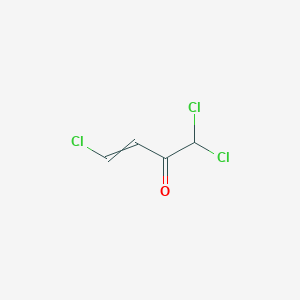 B8487121 1,1,4-Trichloro-3-buten-2-one CAS No. 83959-33-5