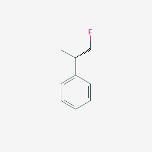 molecular formula C9H11F B8487167 ((S)-2-Fluoro-1-methyl-ethyl)-benzene CAS No. 883143-01-9