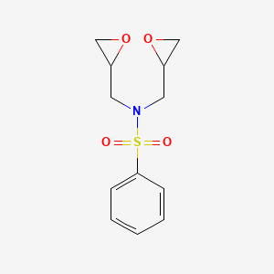 N,N-bis(2-oxiranylmethyl)benzenesulfonamide