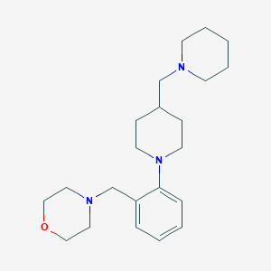 4-{2-(4-Piperidin-1-ylmethyl-piperidin-1-yl)-benzyl}-morpholine