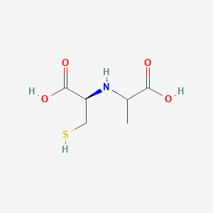 molecular formula C6H11NO4S B8487230 N-(1-Carboxyethyl)-L-cysteine CAS No. 393830-11-0