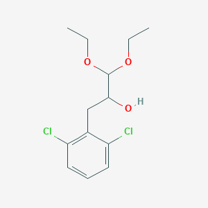 1,1-Diethoxy-2-hydroxy-3-(2',6'-dichlorophenyl)propane