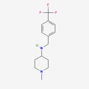 4-(4-Triflouromethylbenzylamino)-1-methylpiperidin