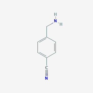 molecular formula C8H8N2 B084873 4-(氨甲基)苯甲腈 CAS No. 10406-25-4