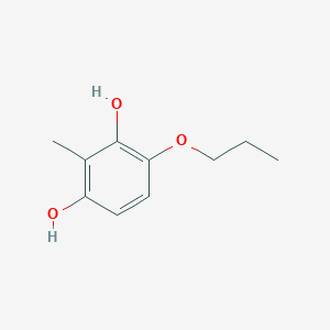 2-Methyl-4-propoxybenzene-1,3-diol