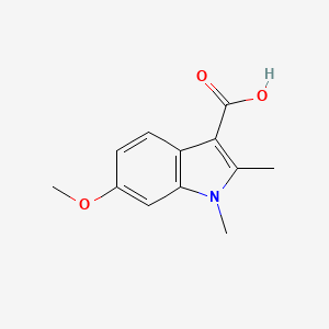 1,2-dimethyl-6-methoxy1H-indole-3-carboxylic acid