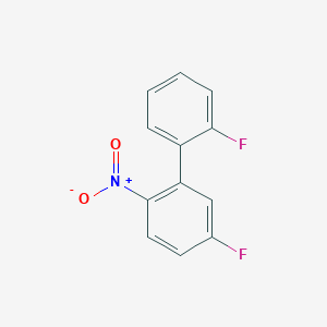 molecular formula C12H7F2NO2 B8487608 2',5-Difluoro-2-nitro-1,1'-biphenyl 