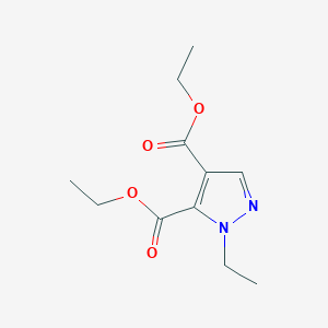 2-Ethyl-2H-pyrazole-3,4-dicarboxylic acid diethyl ester