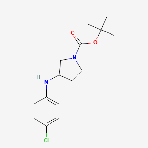 tert-Butyl-3-(4-chloroanilino)-1-pyrrolidinecarboxylate