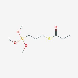 3-(Propionylthio)-1-propyltrimethoxysilane