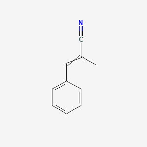 molecular formula C10H9N B8487806 2-Methylcinnamonitrile 