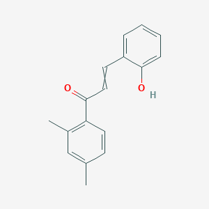 molecular formula C17H16O2 B8488015 2-Hydroxy-2',4'-dimethylchalcone 