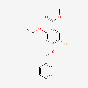 Methyl 4-(benzyloxy)-5-bromo-2-ethoxybenzoate