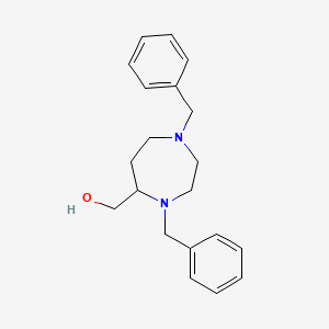 (1,4-Dibenzyl-1,4-diazepan-5-yl)methanol