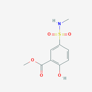 2-Hydroxy-5-methylsulfamoyl-benzoic acid methyl ester