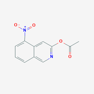 5-Nitro-3-isoquinolinyl acetate