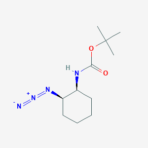 tert-butyl N-[(1S,2R)-2-azidocyclohexyl]carbamate