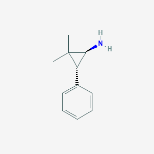 trans-2,2-Dimethyl-3-phenyl-cyclopropylamine