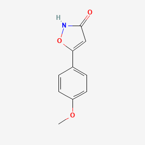 3-Hydroxy-5-(4-methoxyphenyl)isoxazole