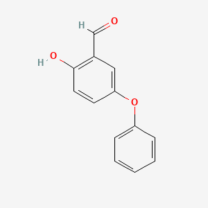 molecular formula C13H10O3 B8488620 2-Hydroxy-5-phenoxybenzaldehyde 