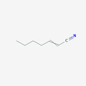 molecular formula C7H11N B8488663 Hept-2-enenitrile 