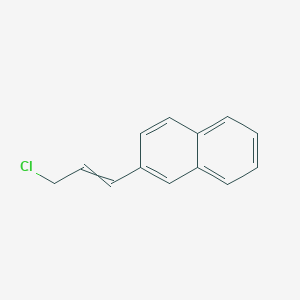 molecular formula C13H11Cl B8488701 3-(2-Naphthyl)allyl chloride 