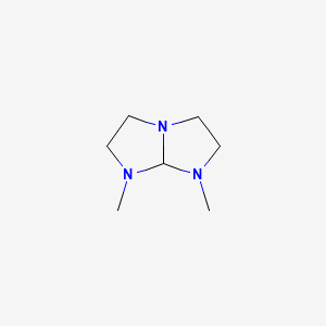 B8488702 1,7-Dimethylhexahydro-1H-imidazo[1,2-a]imidazole CAS No. 67705-43-5