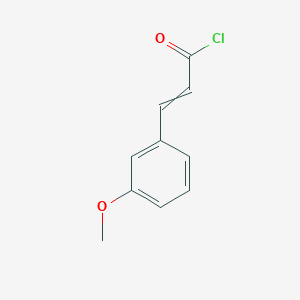 molecular formula C10H9ClO2 B8488827 3-Methoxycinnamoyl Chloride 
