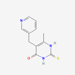 5-(3-Pyridylmethyl)-6-methyl-2-thiouracil