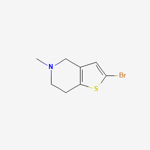 2-Bromo-5-methyl-4,5,6,7-tetrahydrothieno[3,2-c]pyridine