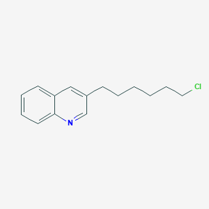 3-(6-Chlorohexyl)quinoline