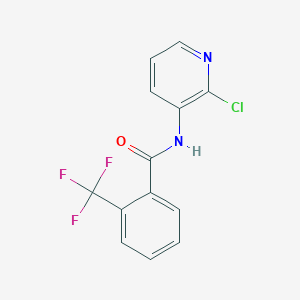 molecular formula C13H8ClF3N2O B8488976 N-(2-chloro-pyridin-3-yl)-2-trifluoromethyl-benzamide 