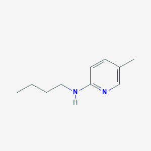 molecular formula C10H16N2 B8489221 N-Butyl-5-methylpyridin-2-amine CAS No. 88260-09-7